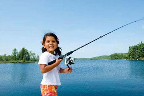 Рыбалка с ребенком