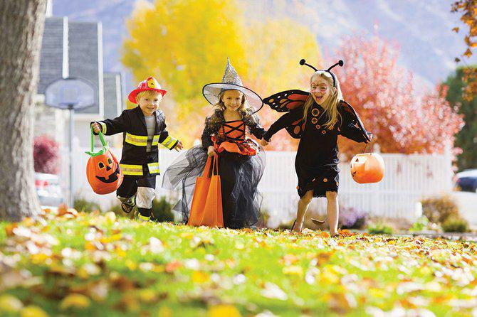 Конкурсы для детей на Хэллоуин