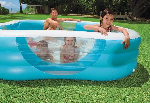 Преимущества надувных бассейнов «Intex»