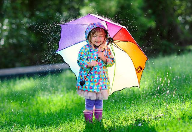 Как выбрать зонт для ребенка