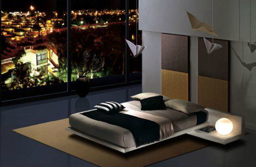 Как оформить спальню в японском стиле