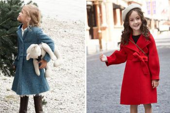 Особенности выбора пальто для девочки