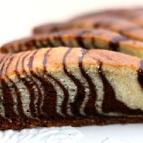 Пирог «Зебра» – полосатое лакомство