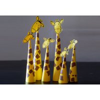 Жирафа з паперу своїми руками