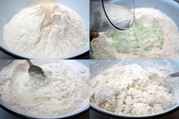 Пицца с грибами и козьим сыром