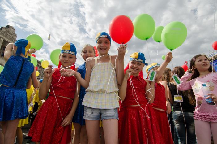 Столько желаний одновременно украинское небо еще не виделo! Столько желаний одновременно украинское небо еще не виделo!
