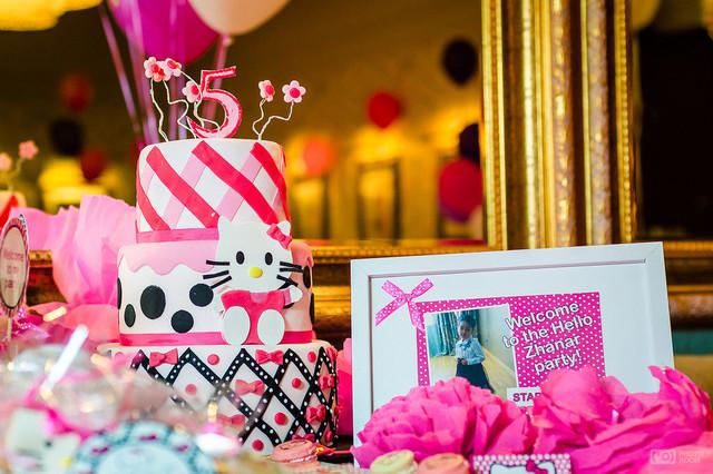 Детский праздник в стиле Hello Kitty Детский праздник в стиле Hello Kitty