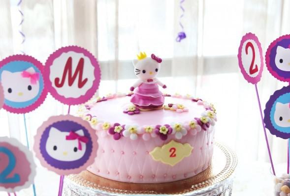 Детский праздник в стиле Hello Kitty Детский праздник в стиле Hello Kitty
