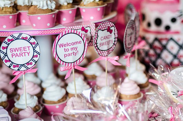 Детский праздник в стиле Hello Kitty Детский праздник в стиле Hello Kitty