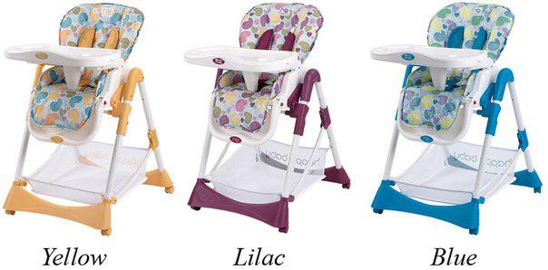 Особенности стульчика для кормления Happy Baby William Light