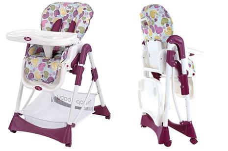 Особенности стульчика для кормления Happy Baby William Light