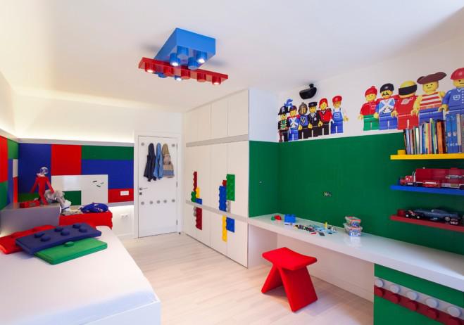 Детская комната в стиле LEGO Детская комната в стиле LEGO