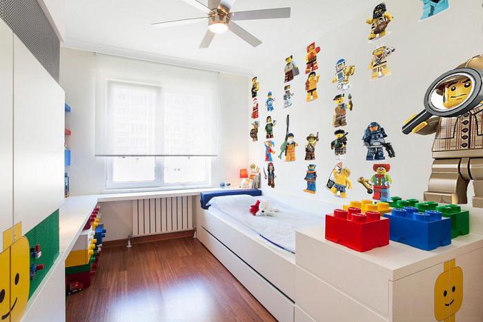 Детская комната в стиле LEGO Детская комната в стиле LEGO