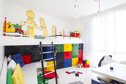 Детская комната в стиле LEGO Детская комната в стиле LEGO
