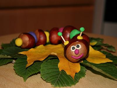 Поделки из каштанов Поделки из каштанов