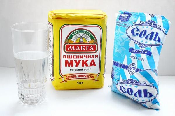 Рецепт соленого теста
