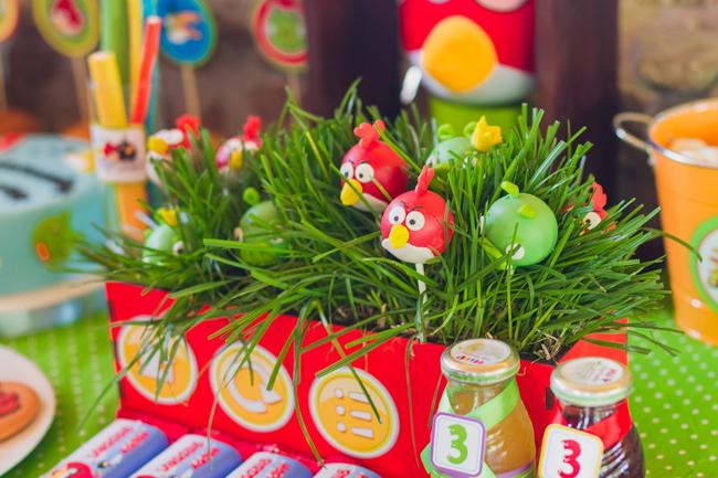 День рождения в стиле Angry birds День рождения в стиле Angry birds