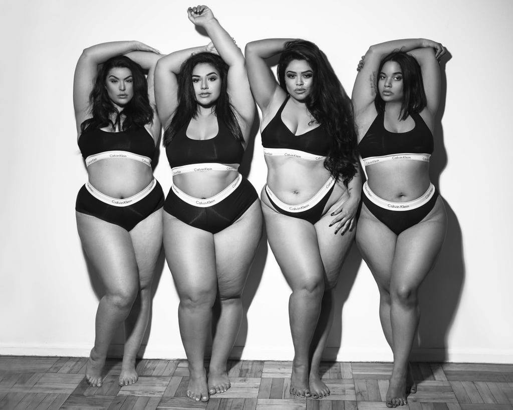 Plus-Size Models Re-Create Kardashian Calvin Klein Ad | POPSUGAR Fashion Australia