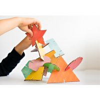 Геометрический конструктор из картона своими руками