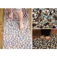 Как сделать ортопедический коврик из гальки