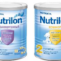 Виды детской смеси Nutrilon